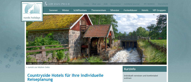 Mit Countryside Hotelschecks durch Schweden reisen