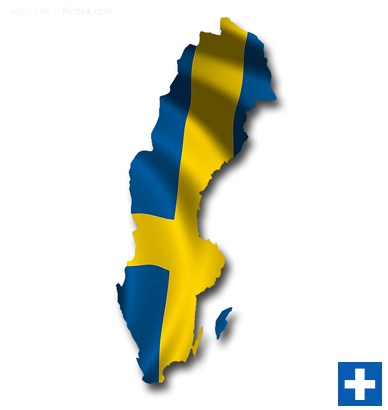 Schweden Urlaub: Schwedenkarte