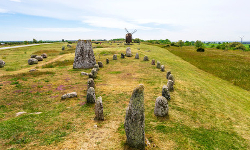 Öland: Steinsetzung