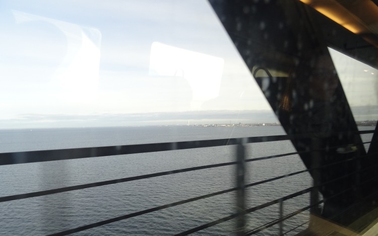 Öresundzug auf Öresundbrücke