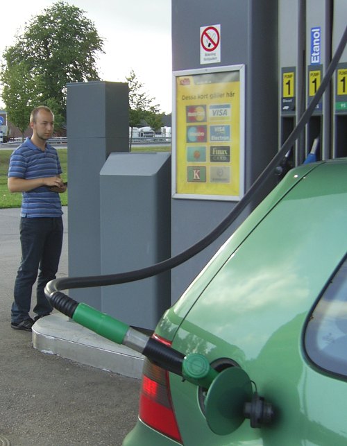 Günstige Benzinpreise in Schweden