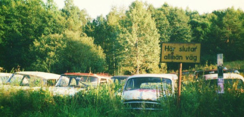 Autofriedhof Bastnäs – Schrottplatz mit Geschichte