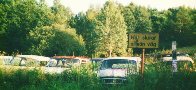 Båstnäs: schwedischer Autofriedhof