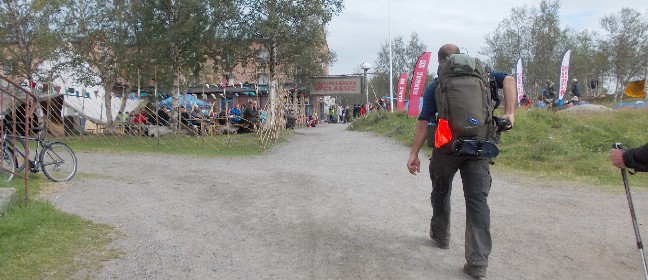 Zieleinlauf des Fjällräven Classic 2013