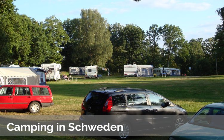 Campingplatz in Schweden
