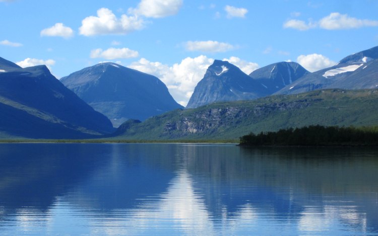 Fjällräven Classic Schweden - Blick zum Ladtotjaure