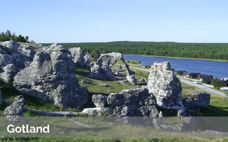 Gotland: landschaftliche Sehenswürdigkeit