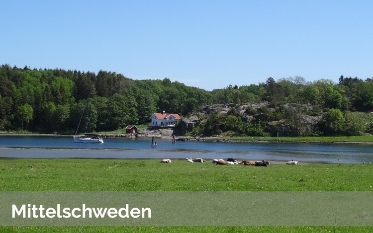 Mittelschweden: idyllische Landschaft