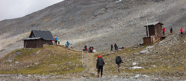 Kungsleden: Tjäkta