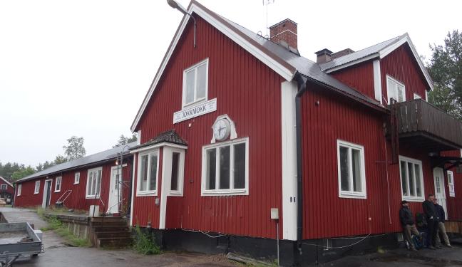 Inlandsbanan Bild: Bahnhof Jokkmokk