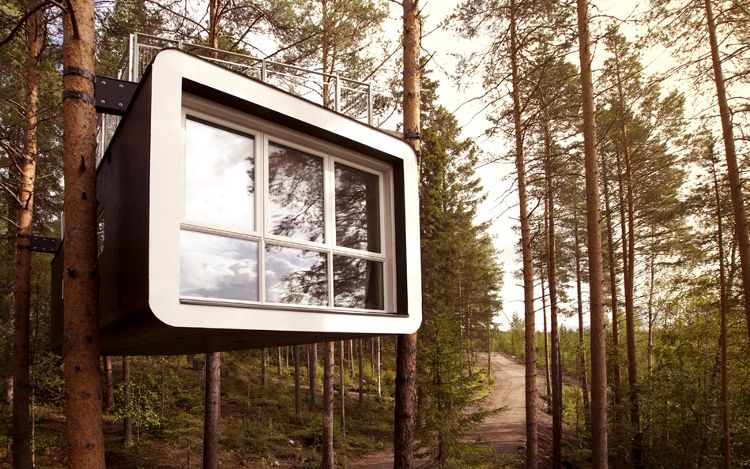 Schwedisch Lappland: Treehotel Harads