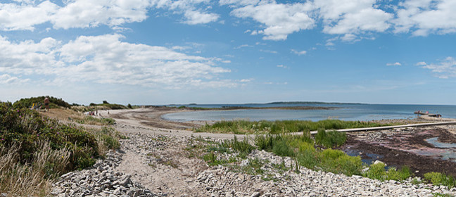 Blick auf Hallands Väderö