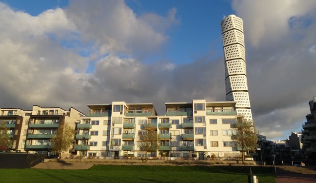 Malmö Bild: Västra hamnen mit Turning Torso