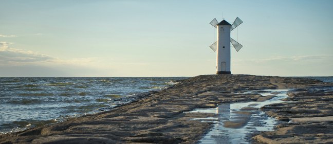 Swinemünde: Sehenswürdigkeit Mühlenbake