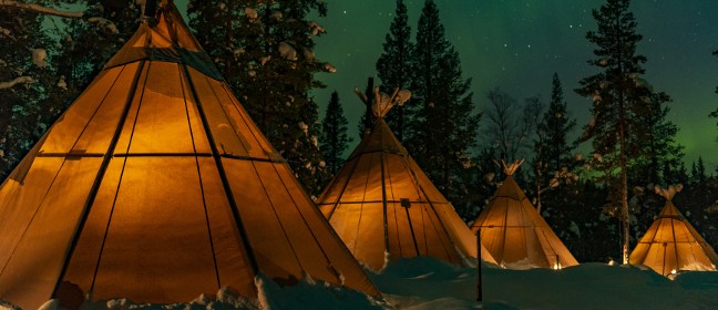 Glamping in Schweden: Samen-Camp