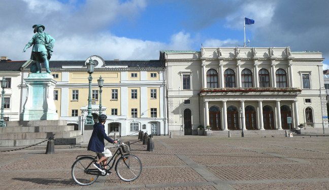 Göteborg Bild: Gustav Adolfs Torg