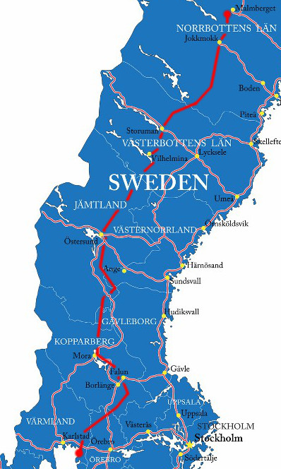 Inlandsbanan – Per Inlandsbahn durch Schweden reisen